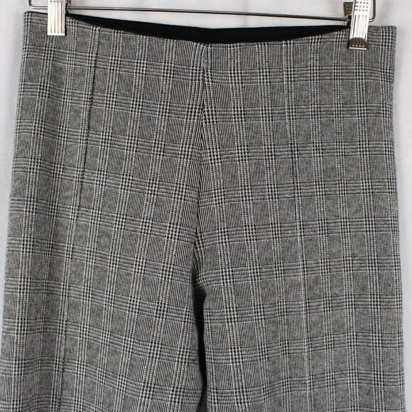 Zara Gray Houndstooth Leggings Trousers - Picture 3 of 5